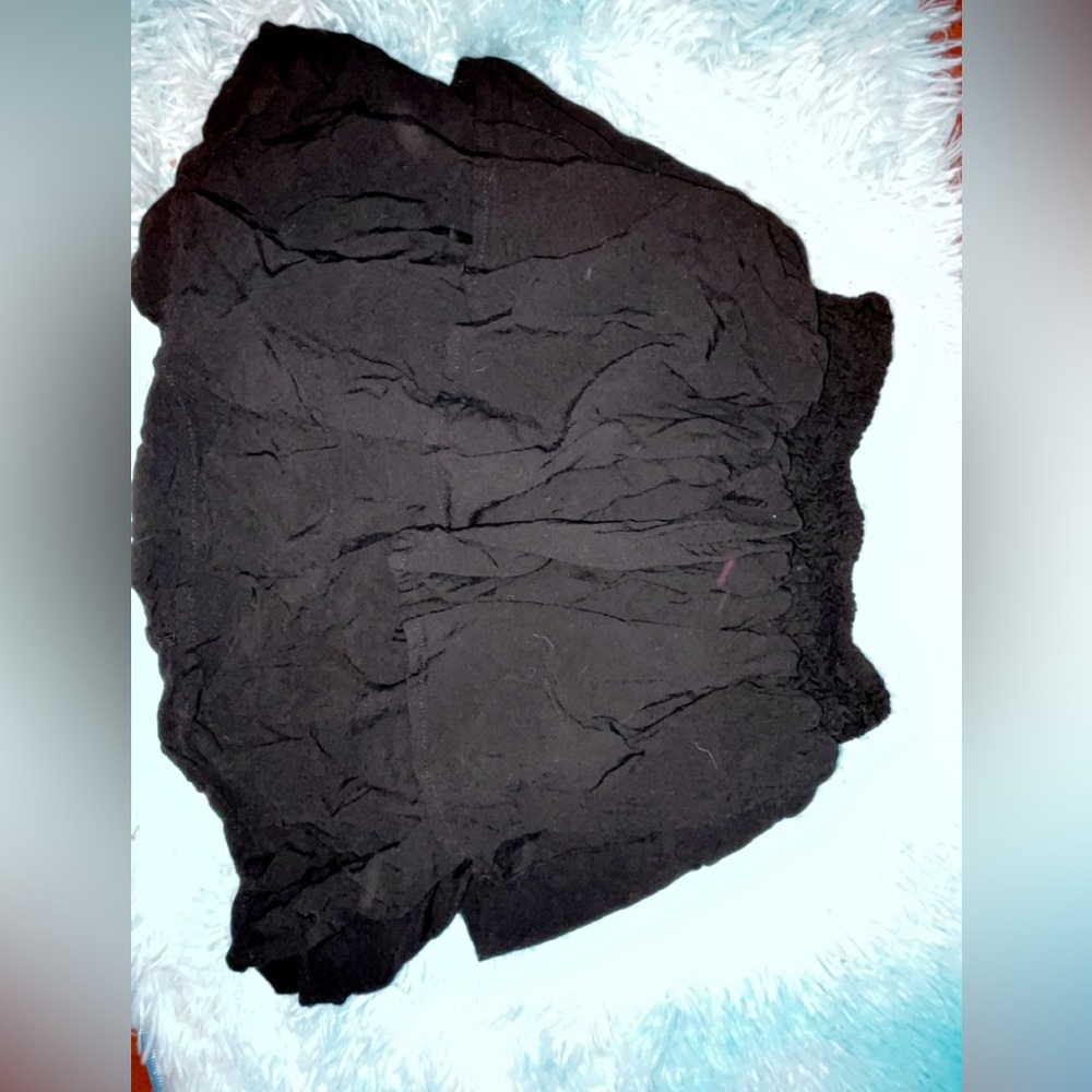 100% Polyester Black Skirt